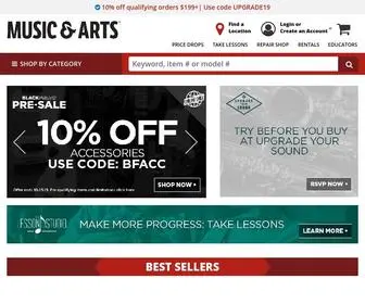 Musicarts.com(Music & Arts) Screenshot
