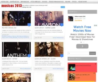 Musicas2013.com(MúsicasOuvir) Screenshot