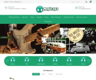 Musicasatiendas.com(Musicasa) Screenshot