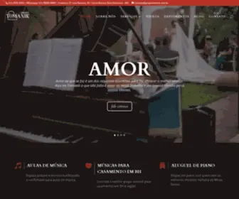 Musicascasamentobh.com.br(Grupo Tomanik) Screenshot