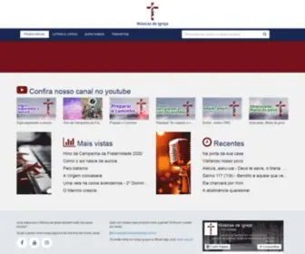 Musicasdeigreja.com.br(Músicas) Screenshot