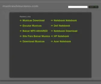 Musicasdesucesso.com(Musicas de Sucesso) Screenshot