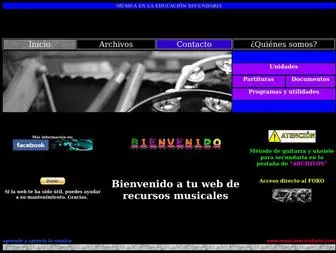 Musicasecundaria.com(Musicasecundaria) Screenshot