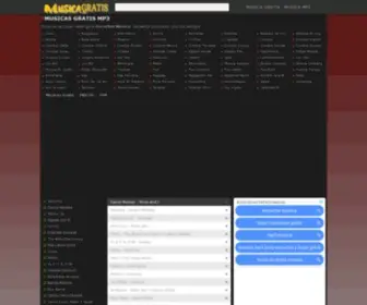 MusicasgratisMP3.net(MUSICA GRATIS MP3 PARA ESCUCHAR) Screenshot