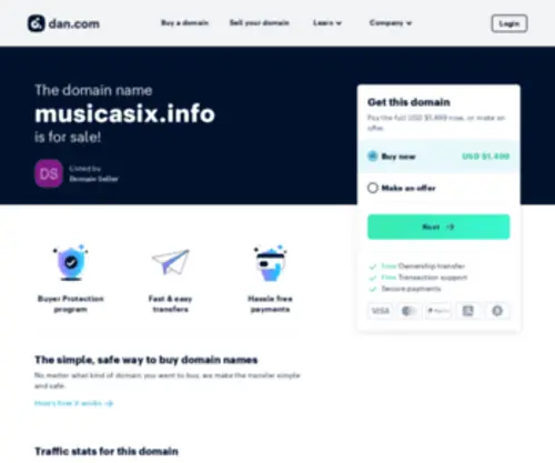 Musicasix.info(Musicasix info) Screenshot