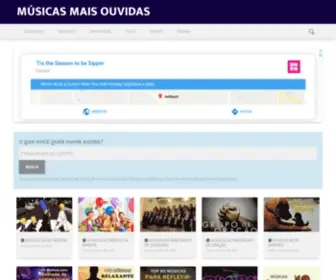 Musicasmaisouvidas.com.br(Musicasmaisouvidas) Screenshot