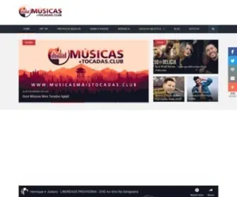 Musicasmaistocadas.club(Músicas Mais Tocadas 2022 Lançamentos) Screenshot