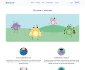 Musicate.app(Online Music Education For All) Screenshot