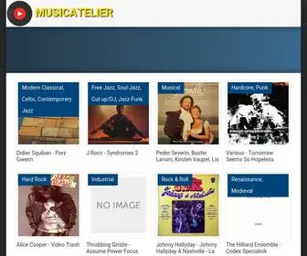 Musicatelier.it(Music Archive) Screenshot