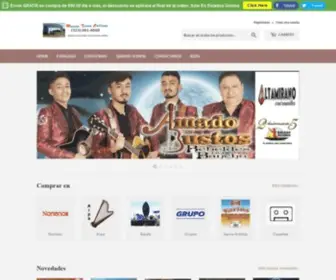 Musicatierracaliente.com(Musica Tierra Caliente) Screenshot