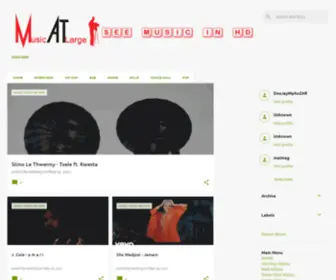 Musicatlarge.co.za(Music At Large) Screenshot