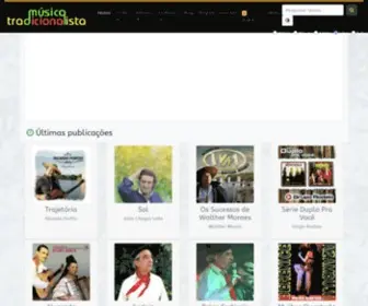 Musicatradicionalista.com.br(LETRA DE MÚSICA GAÚCHA) Screenshot
