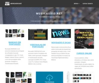 Musicaudio.net(TECNOLOGIA APLICADA A MUSICA) Screenshot