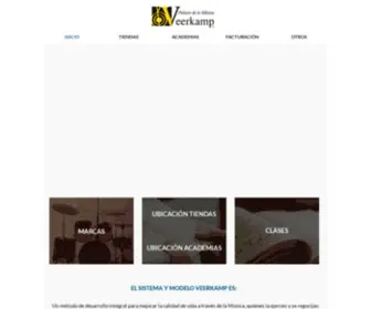 Musicaveerkamp.com(Baterías) Screenshot