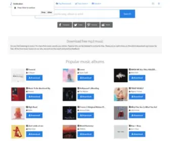 Musicavolute.com(Listen and download mp3 music) Screenshot