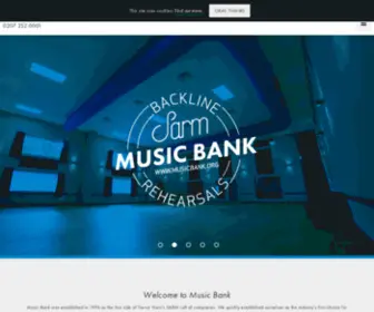 Musicbank.org(Music Bank London) Screenshot