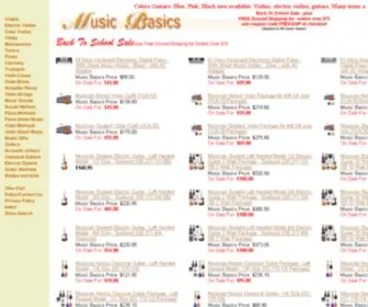 Musicbasics.com(Musicbasics) Screenshot