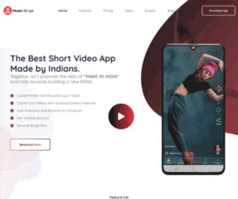 Musicbinge.in(Music Binge) Screenshot