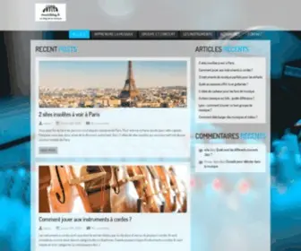 Musicblog.fr(Musicblog) Screenshot