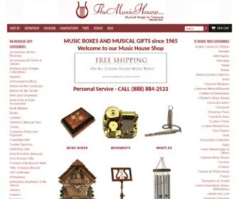 Musicboxstore.com(Music Boxes And Musical Gifts Since 1965) Screenshot