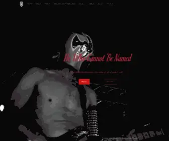 Musiccannotbenamed.com(He Who Cannot Be Named) Screenshot