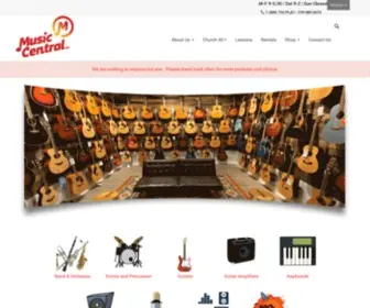 Musiccentralonline.biz(Music Central Online) Screenshot