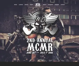 Musiccitymotorcyclerally.com(Music City Motorcycle Rally) Screenshot