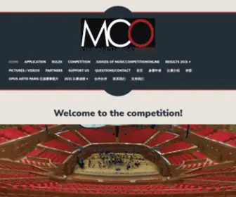 Musiccompetitiononline.com(Home) Screenshot