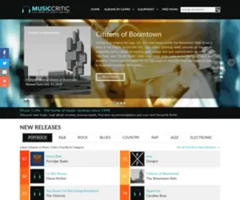 Musiccritic.com(Music Critic) Screenshot