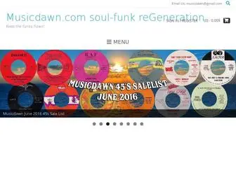 MusiCDawn.com(Soul-funk reGeneration) Screenshot