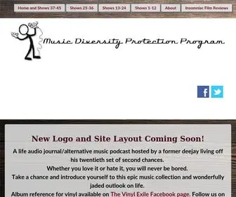 MusiCDiversityprotection.com(The Vinyl Exile/Music Diversity Protection Program) Screenshot