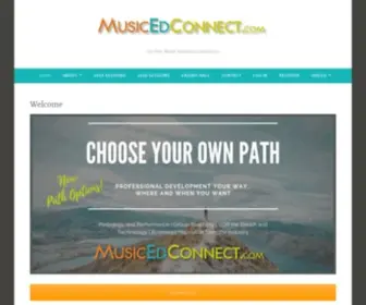 Musicedconnect.com(Musicedconnect) Screenshot