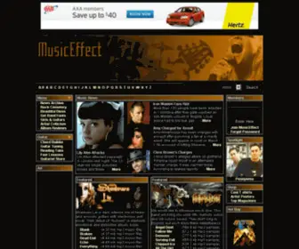 Musiceffect.com(Musiceffect) Screenshot