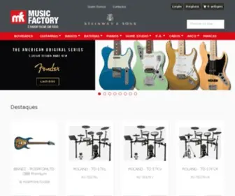 MusicFactory.pt(Music Factory) Screenshot