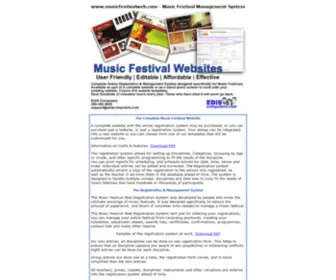 MusicFestivalreg.com(MusicFestivalreg) Screenshot