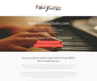 MusicFestivalsuite.com(Music Festival Suite) Screenshot
