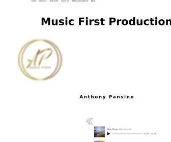 MusicFirstproduction.com(Alternative & Rock Song Mixing Service) Screenshot