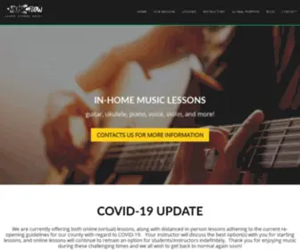 MusicFlowteaching.com(Music Flow) Screenshot