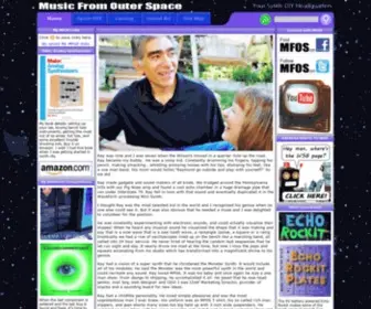 MusicFromouterspace.com(Music From Outer Space) Screenshot