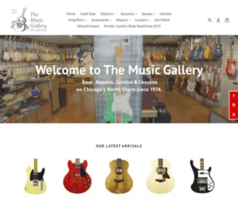 MusicGalleryinc.com(The Music Gallery of Highland Park) Screenshot