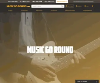 MusicGoround.com(Used Guitars) Screenshot