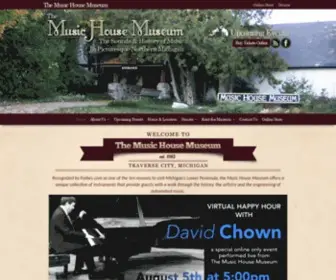 Musichouse.org(Music House Museum) Screenshot