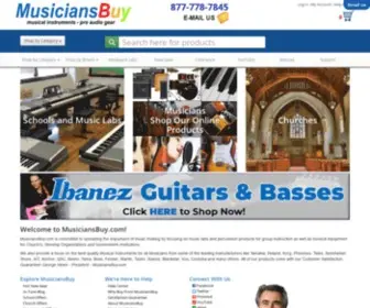 Musiciansbuy.com(Music Instruments) Screenshot