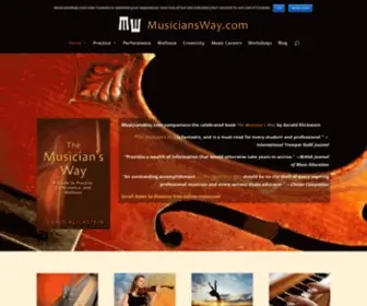 Musiciansway.com(Become a Successful Musician) Screenshot