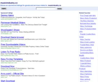 Musicindustry.co(musicindustry) Screenshot