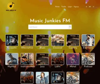 MusicJunkiesfm.com(musicjunkiesfm) Screenshot