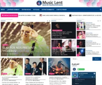 Musiclent.com(Music Lent) Screenshot