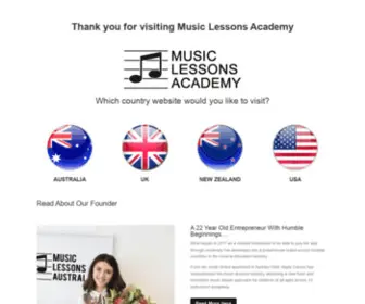 Musiclessons.academy(In Home Music Lessons) Screenshot