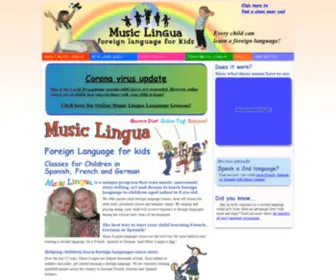 Musiclingua.com(Music Lingua  French) Screenshot