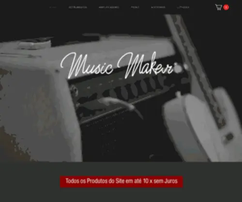 Musicmakershop.com(MM Shop) Screenshot